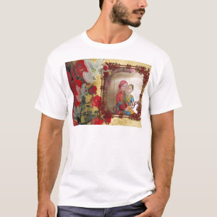 T-shirt Imprimer mariage Doll Portrait Graphique