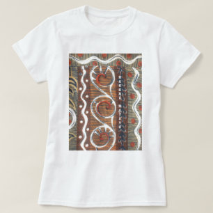 T-shirt Imprimer Motif Africain vintage