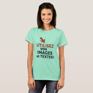 T-shirt Imprimer vos designs en ligne DIY en Français