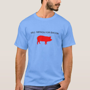 T-shirt Improv pour le lard