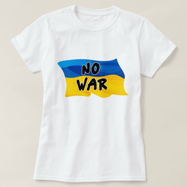 T - Shirt in der Ukraine (Design vorne)