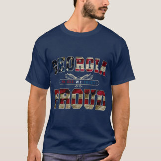 T-shirt In God We Trust Georgia Proud Strong Awesome Desig