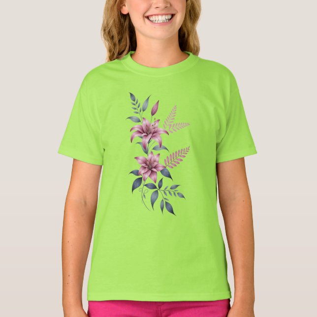 T-Shirt in heller Farbe (Vorderseite)