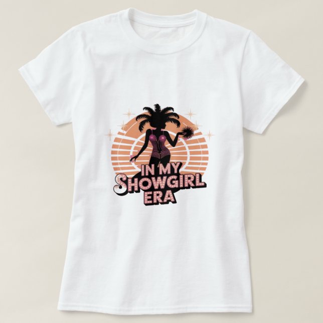 T-shirt In My Showgirl Era Retro Disco (Design devant)