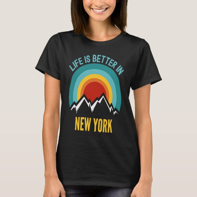 T-shirt in New York New York (Devant)