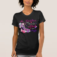 In October we wear pink and purple breast cancer 