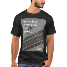 T-shirt In Reverse Kind of Day HOMME