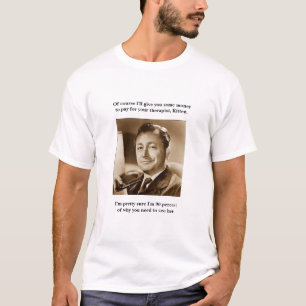 T-shirt inapproprié du thérapeute du père (de b