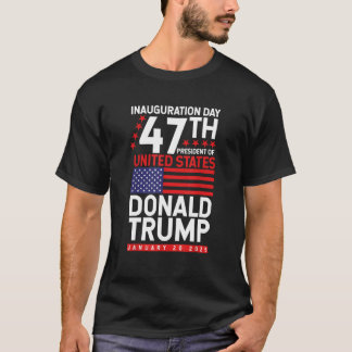T-shirt Inauguration de Trump 2025