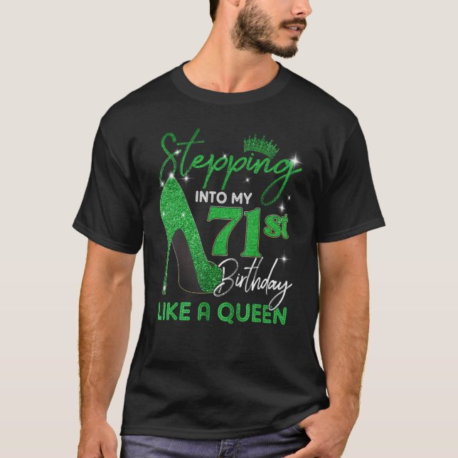 T-shirt Inaugurer Mon 71e Anniversaire Cadeaux Femmes High (Devant)