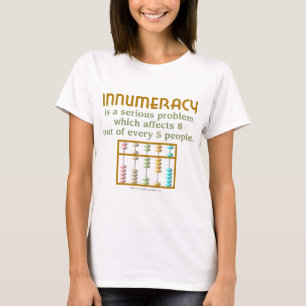 T-shirt Incapacité de calculer