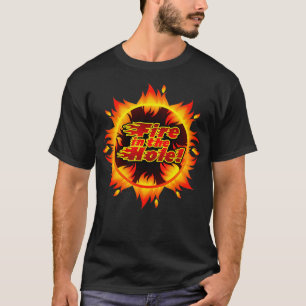 T-shirt Incendie dans le trou Aliments Sharp
