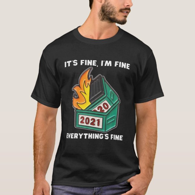 T-shirt Incendie de dumping (Devant)