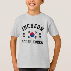 T-shirt Incheon Corée du Sud