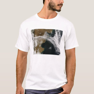 T-shirt Incinérez la plume de l'éruption du volcan de