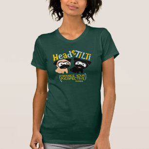 T-shirt Inclinaison principale (or)