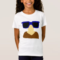 Incognito Moustache & lunettes Filles Poupée bébé