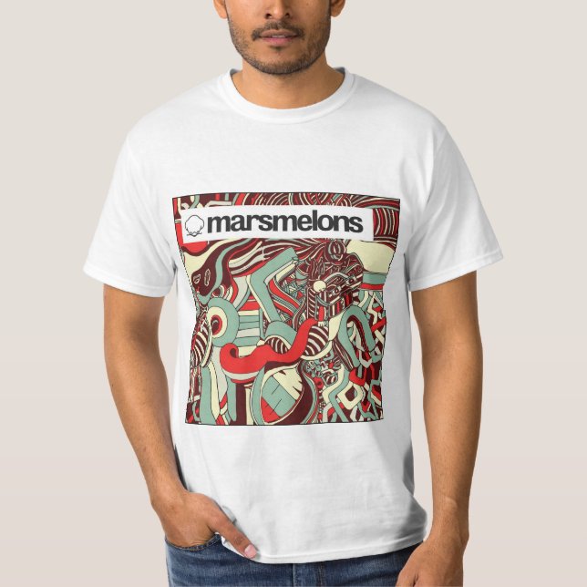 T-shirt inconsistant "de courrier léger" (Devant)