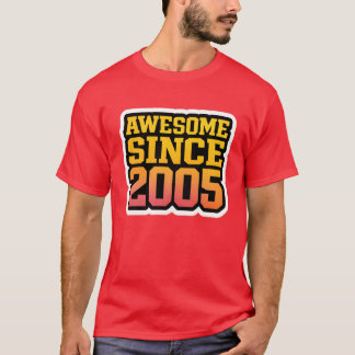 T-shirt INCONTOURNABLE DEPUIS 2005 - Retro Gradient