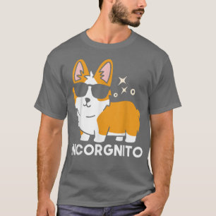 T-shirt Incorgnito Funny Corgi Lover Vintage 551