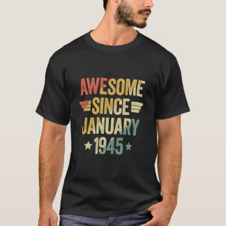 T-shirt Incroyable depuis janvier 1945