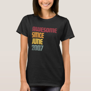 T-shirt Incroyable depuis le 19ème anniversaire de juin 20
