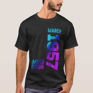 T-shirt Incroyable Mars 1957 Depuis 1957 Vintage 1957 Rétr