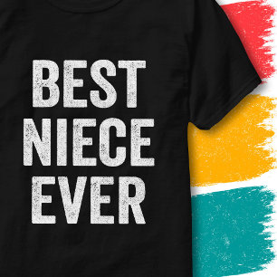T-shirt Incroyable Nièce Rétro Vintage Meilleure Nièce Jam