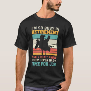 T-shirt Incroyable Occupé à la retraite Plongeur sous-mar