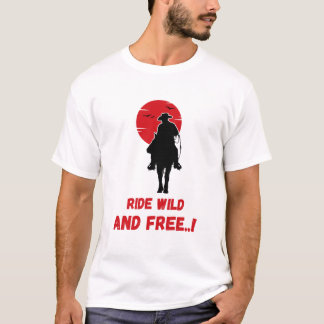 T-shirt incroyable pour l'équitation