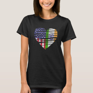 T-shirt Inde American Gros Coeur USA Patriot Heritage Mo