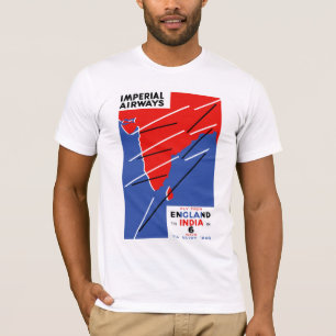 T-shirt ~ Inde d'Imperial Airways
