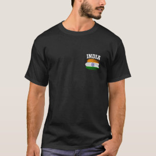 T-shirt Inde Drapeau Indien Cricket Souvenirs vacances Cri