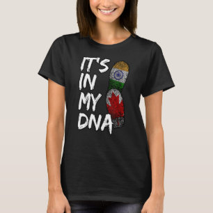 T-shirt Inde Fier Jour du Drapeau Hindi Sikh Canada Wi-Fi