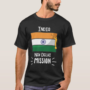 T-shirt Inde New Delhi Mormon LDS Mission missionnaire