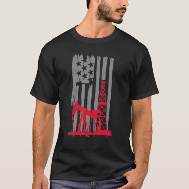 T-shirt Indépendance américaine du drapeau américain du pé (Devant)
