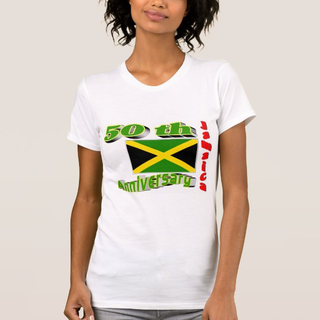 T-shirt indépendance de la Jamaïque (Devant)