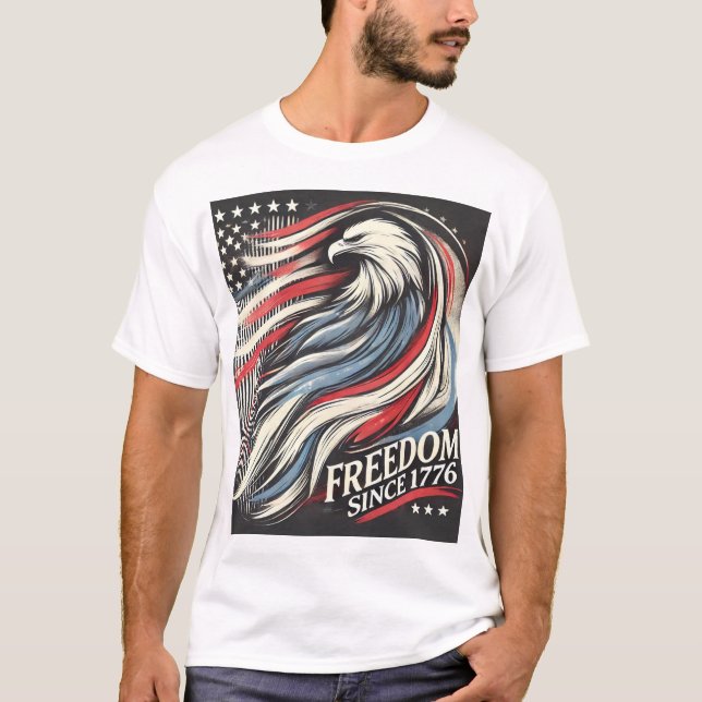 T-shirt Indépendance des États-Unis (Devant)