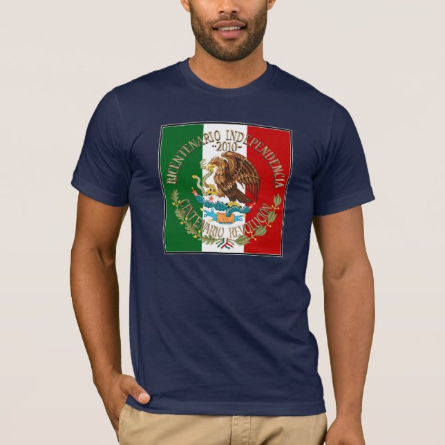 T-shirt Indépendance/révolution mexicaine 2010 (Devant)