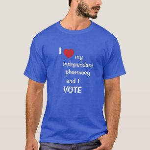 T-shirt indépendant de la pharmacie