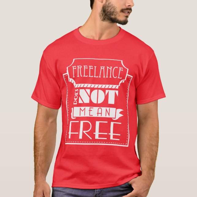 T-shirt Indépendant ne signifie pas librement (Devant)