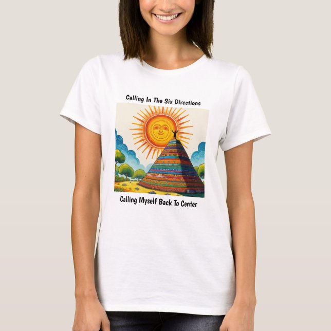 T-shirt Indian Mound - Retour au centre (Devant)
