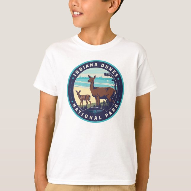 T-shirt Indiana Dunes National Park (Devant)