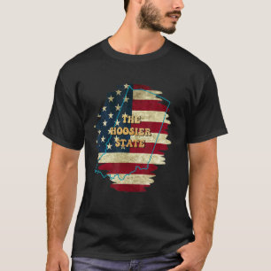 T-shirt Indiana In Us Indicateur Motto