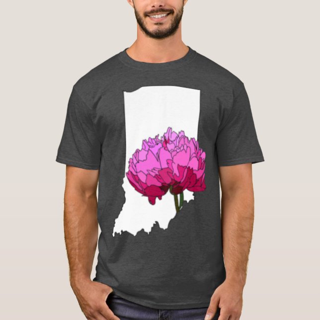 T-shirt Indiana State Flower Oversized (Devant)