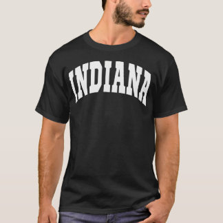 T-shirt Indiana - Throwback Design - Classique