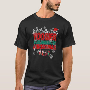 T-shirt Indiana Xmas Juste Un Autre Crazy Hoosier Family C