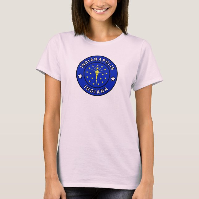 T-shirt Indianapolis Indiana (Devant)