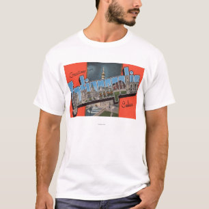 T-shirt Indianapolis, Indiana (plaza de ville)