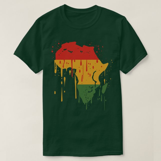 T-shirt Indicateur Afrique (Design devant)